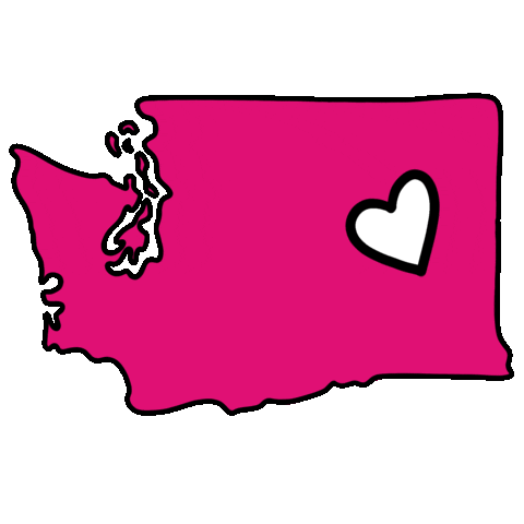 Washington State Sticker by Paige Meredith
