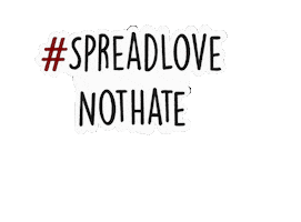 Spreadlovenothate Sticker by Stop Hate UK