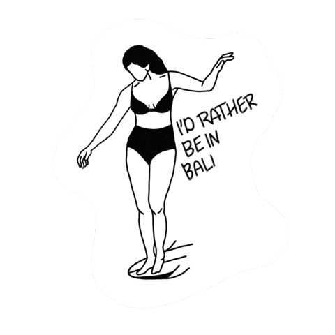 Surf Surfing Sticker by YOGAGANG