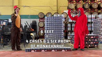 Six Feet Monkey GIF by Straight to Ale