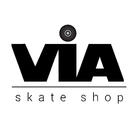 via skate shop Sticker