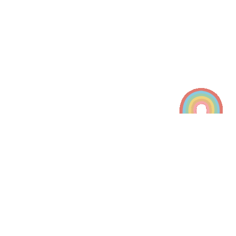 Rainbow Thriving Sticker by The Social Language
