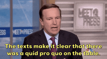 Quid Pro Quo GIF by GIPHY News