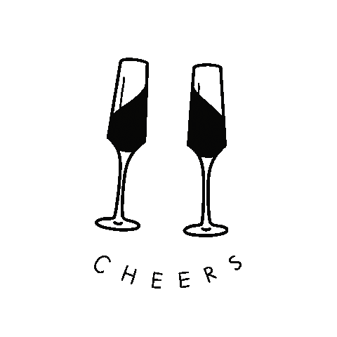 Cheers Sticker