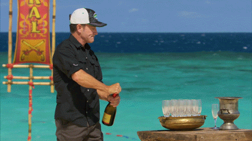 Happy Champagne GIF by CBS