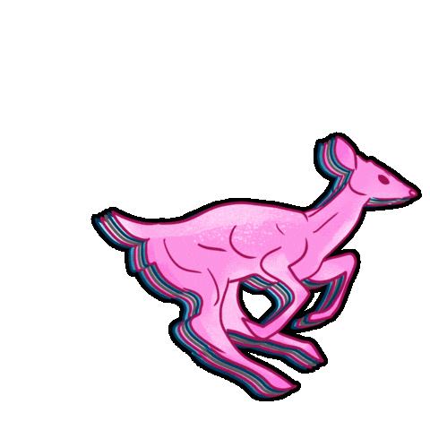 Queer Deer Sticker by Contextual.Matters