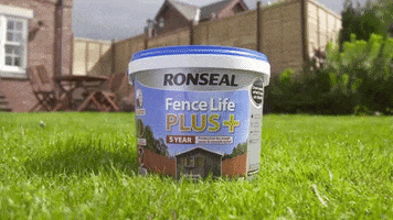 Ronseal_UK_Ireland ronseal fence paint GIF