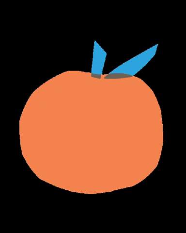 Orange Apple GIF by The House That Lars Built