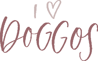 I Love Dogs Sticker by MJ Creative Co