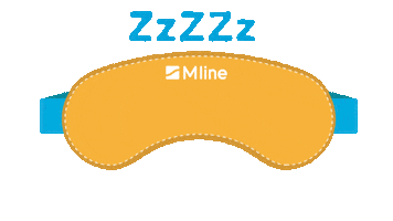 Good Night Sleeping Sticker by M line