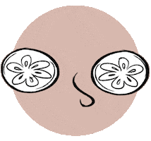 Beauty Face Sticker by Wider View