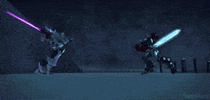 Optimus Prime Fight GIF
