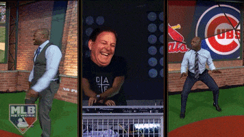 Harold Reynolds Dancing GIF by MLB Network