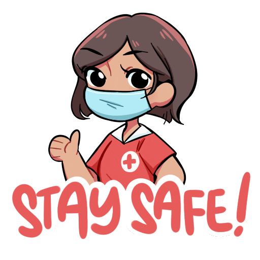 Working Sticker by Singapore Red Cross