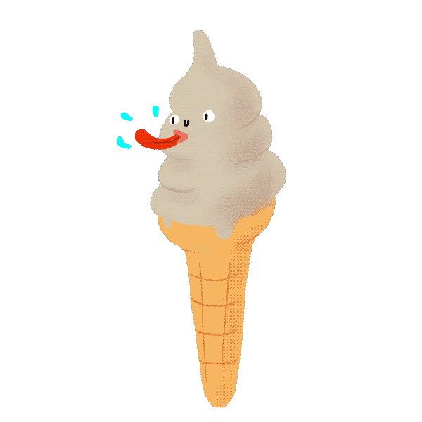 Ice Icecream Sticker by curly_mads for iOS & Android GIPHY