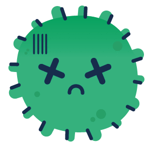 Coronavirus Sticker