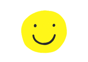 Happy Smiley Face Sticker by Idlewild Co.