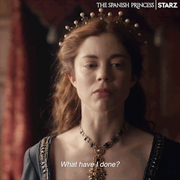 sorry charlotte hope GIF by The Spanish Princess