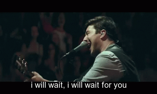 I Will Wait GIFs - Get the best GIF on GIPHY