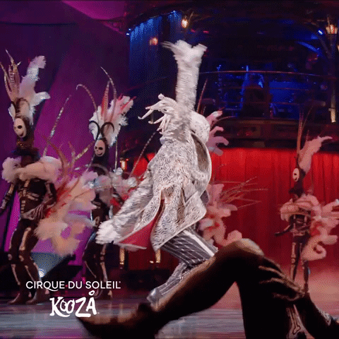 Skeleton Dance Dancing GIF by Cirque du Soleil