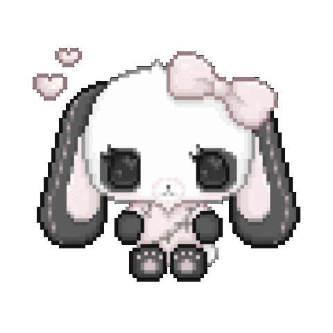 Pixel Pink Sticker