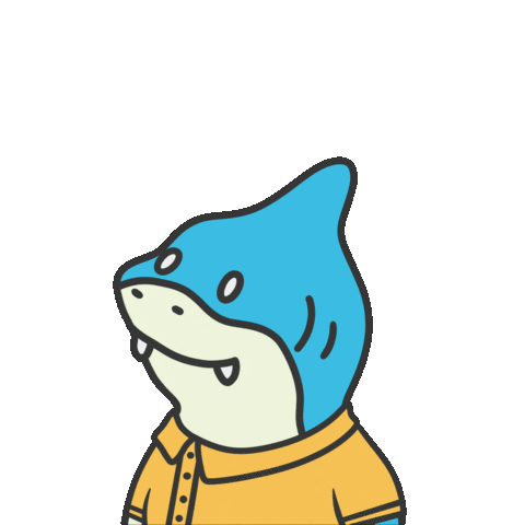 The Chummy Fin Club Sticker