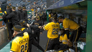 gregory polanco dancing GIF by MLB