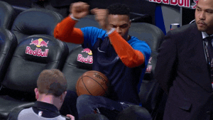 happy russell westbrook GIF by NBA