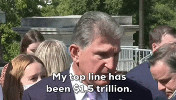 Joe Manchin Infrastructure GIF by GIPHY News