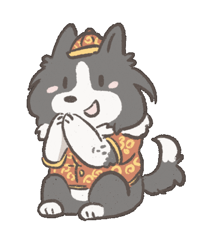 Border Collie Dog Sticker