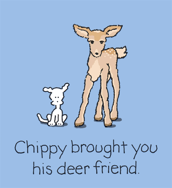 Dear Friend Friends GIF by Chippy the Dog