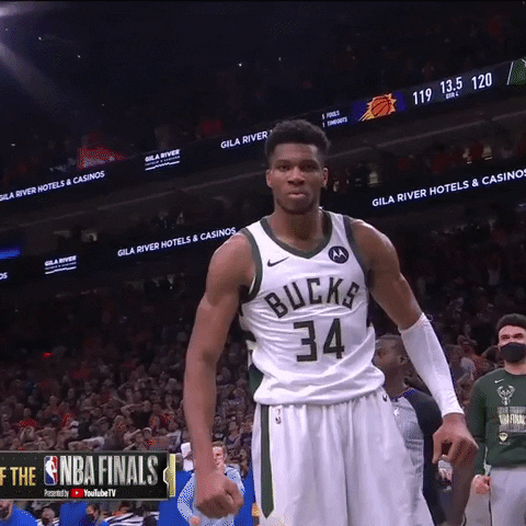 Stare Down Milwaukee Bucks GIF by ESPN - Find & Share on GIPHY