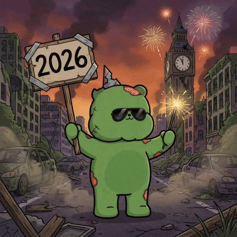 London Celebration GIF by Kanpai Pandas