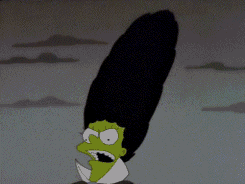 The Simpsons Halloween GIF