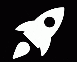 Rocket Startup GIF by Nathalie Probierwerk