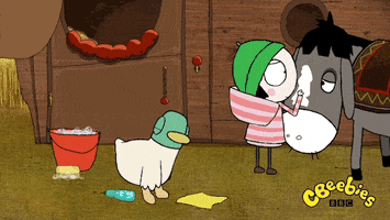 Sarah And Duck Lol GIF by CBeebies HQ