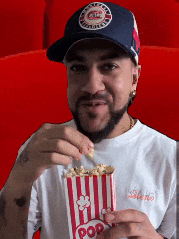 Movie Theater Popcorn GIF