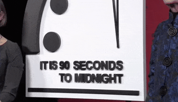 Doomsday Clock GIF by GIPHY News