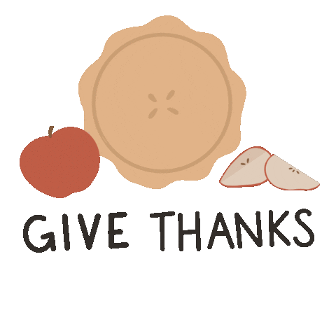 Baking Give Thanks Sticker by Food Service Direct
