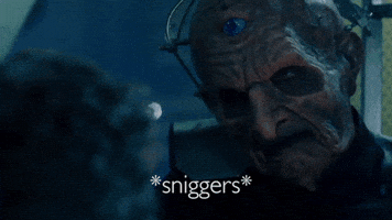 laugh sniggers GIF by Doctor Who