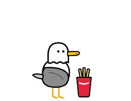 Im Pommes Sticker by IntelligentMobiles GmbH
