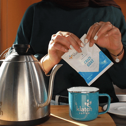 At Home Barista GIF by Klatch Roasting