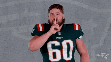 David Andrews Reaction GIF by New England Patriots