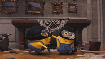 Rejection Kiss GIF by Minions