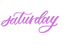 Saturday Sticker