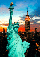 statue of liberty nyc GIF