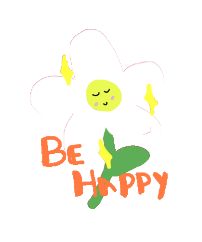 Happy Sticker