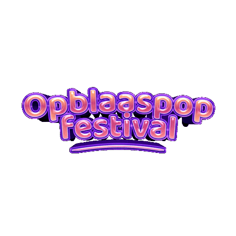 Opblaaspop Festival Sticker