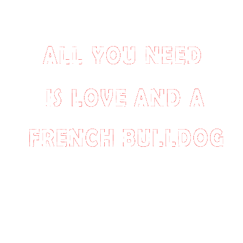 frenchiemania Sticker