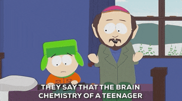 Brain Teenager GIF by South Park